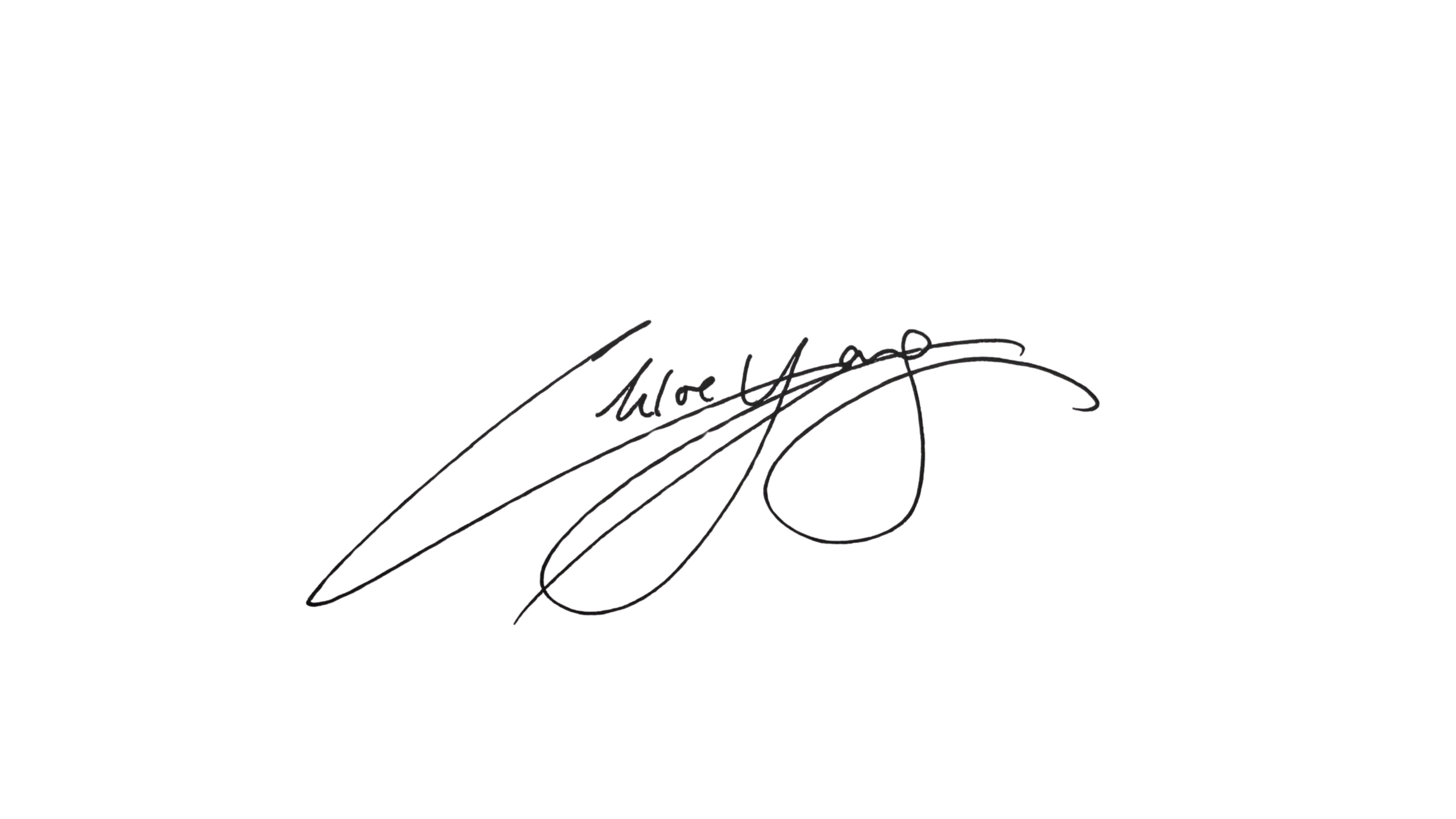 Chloe Yang signature